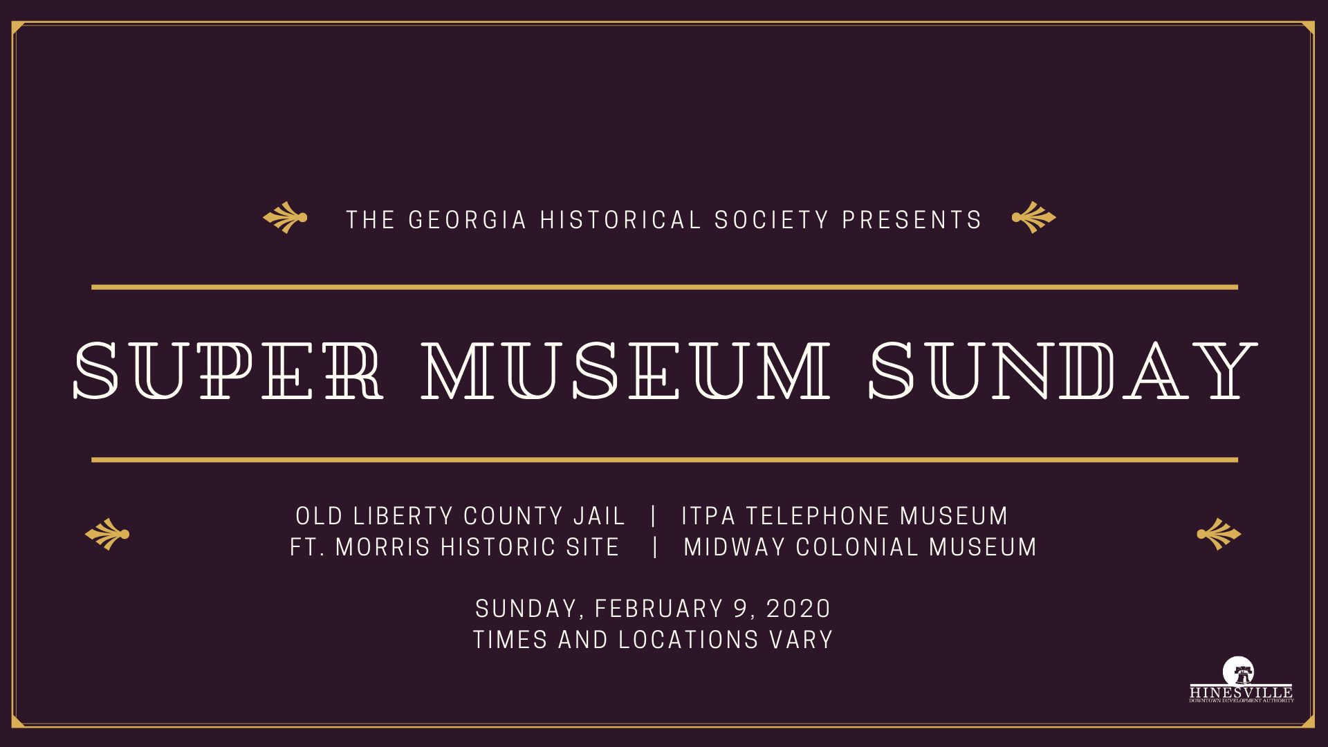 Super Museum Sunday 2020 FB Cover