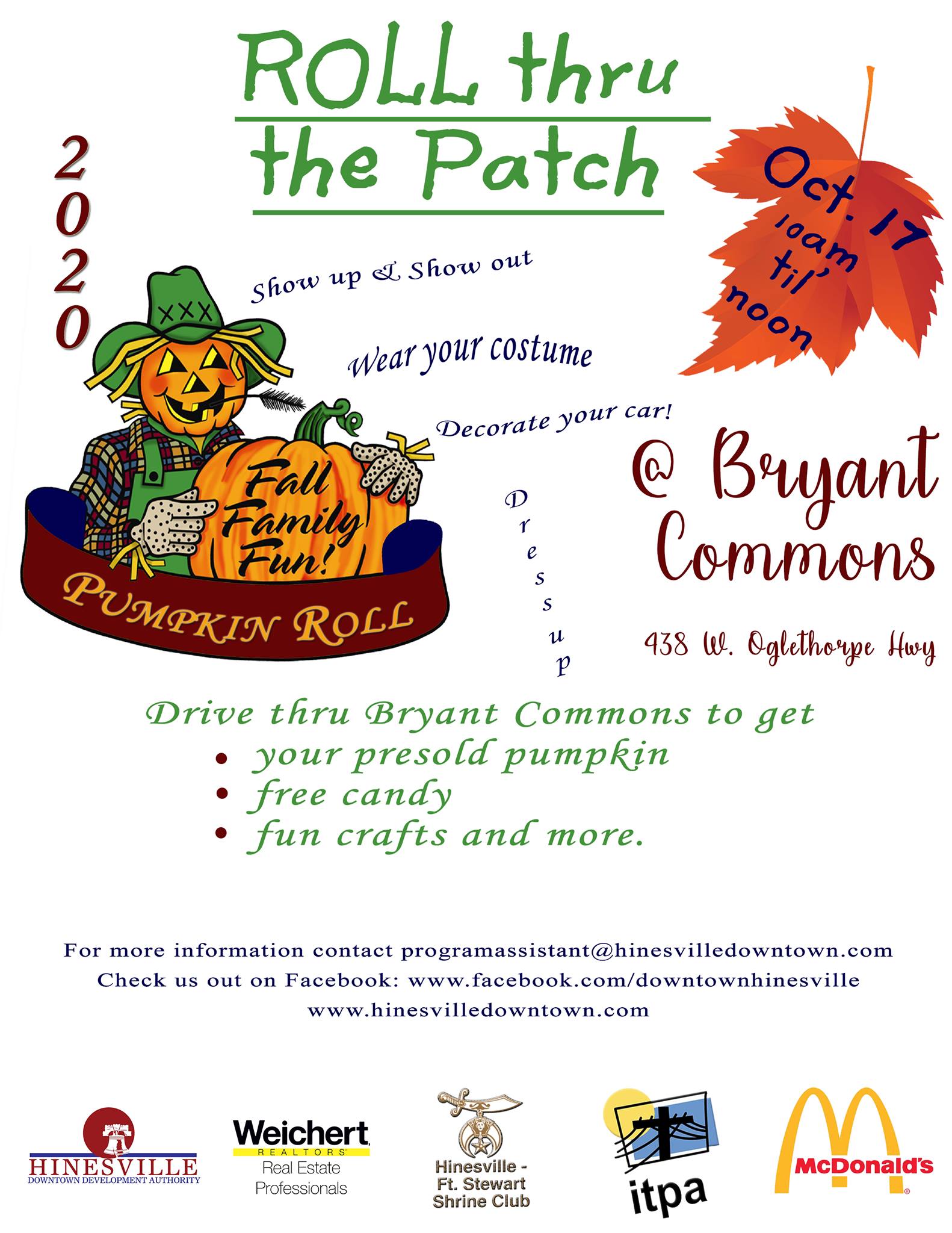 Pumpkin Roll 2020 Flyer 