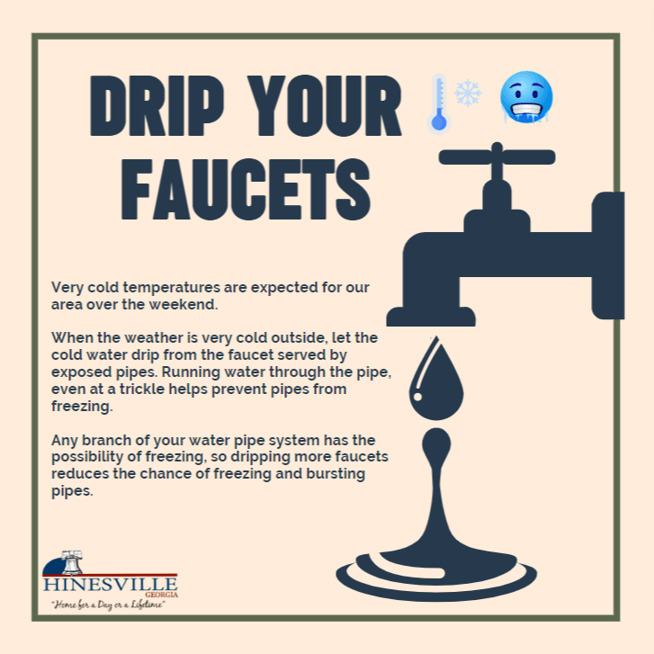 Drip Faucet Flyer 2024